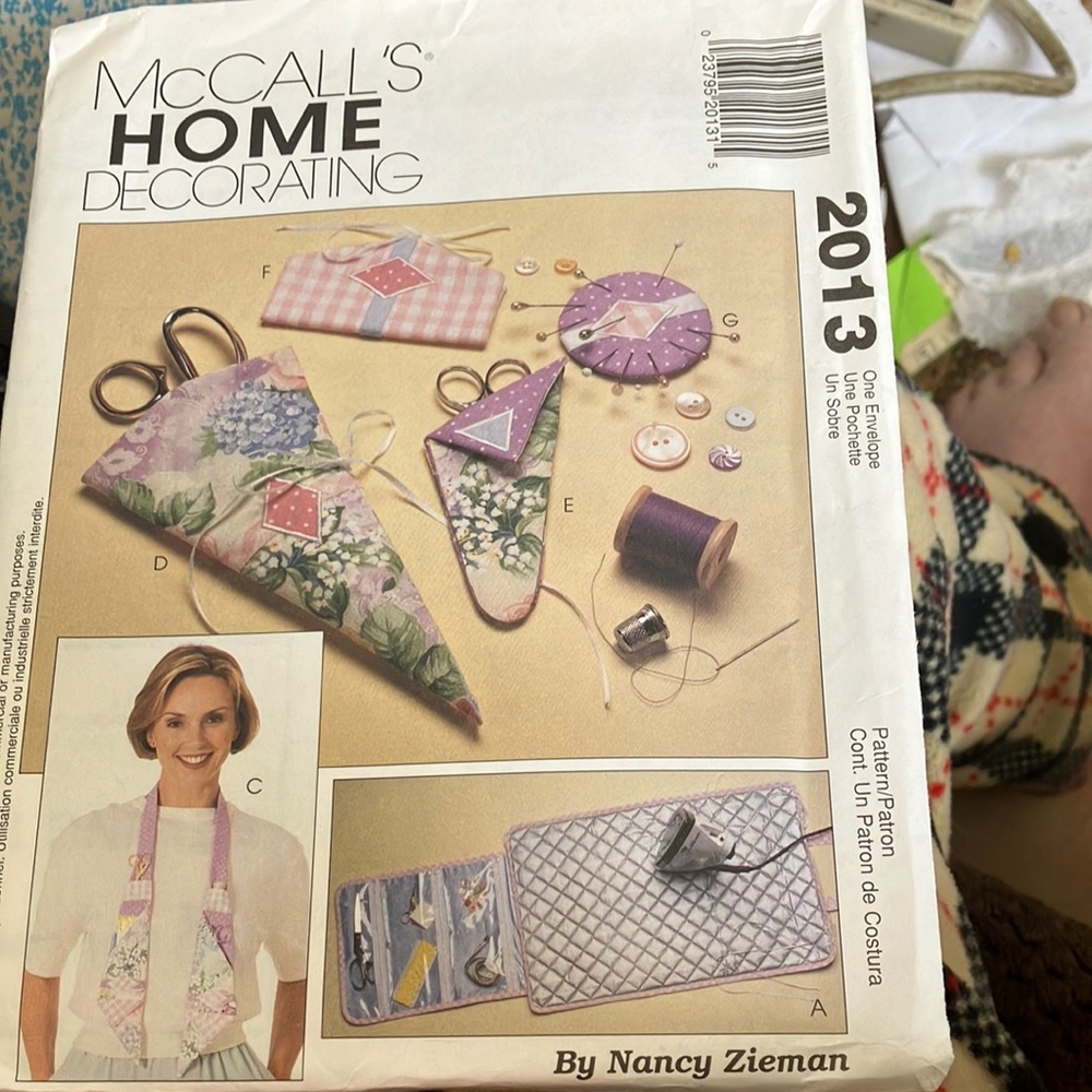 Mccalls home 2013 pattern